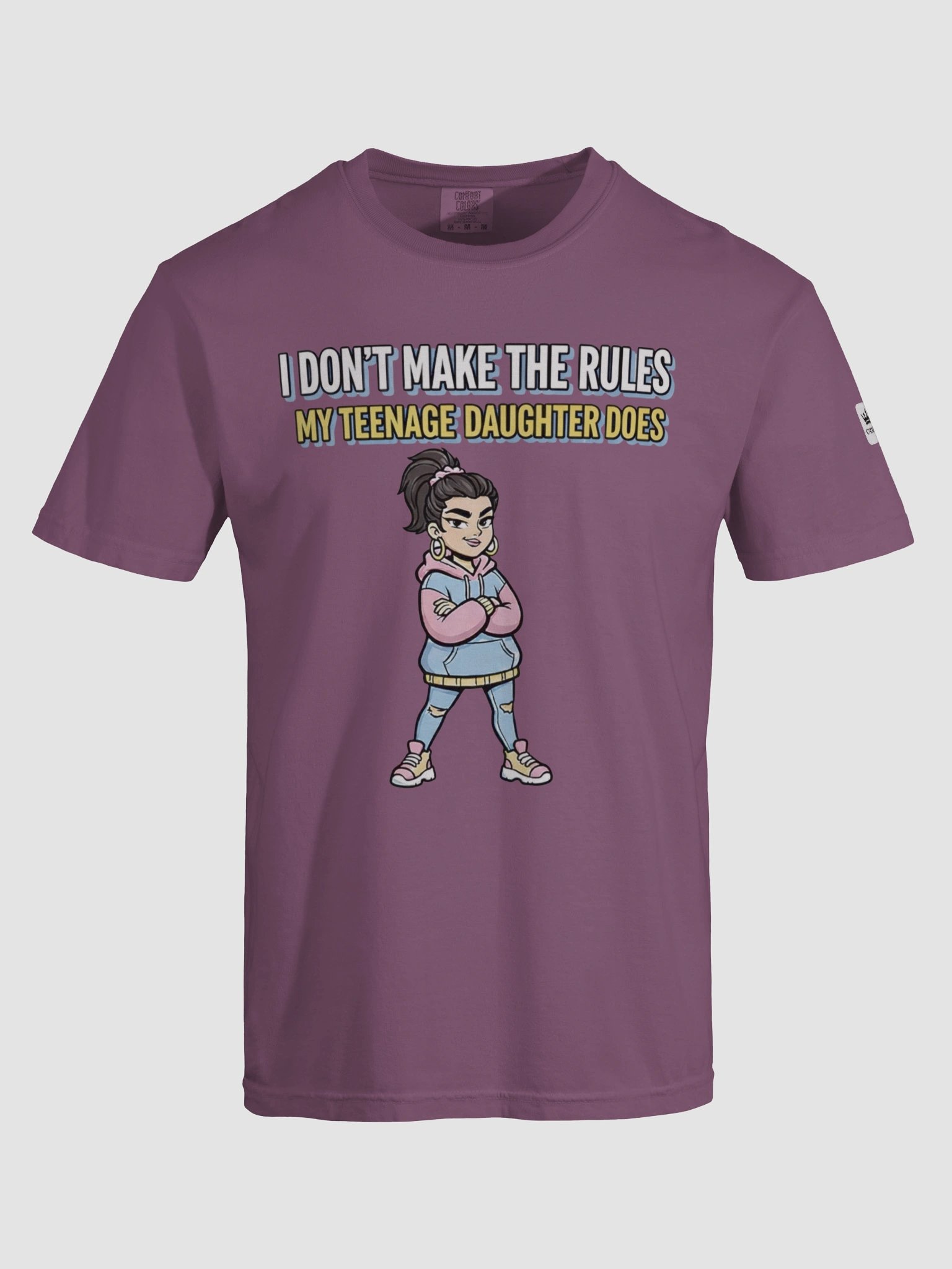 I Don’t Make the Rules, My Teenage Daughter Does Graphic T-Shirt product image (7)