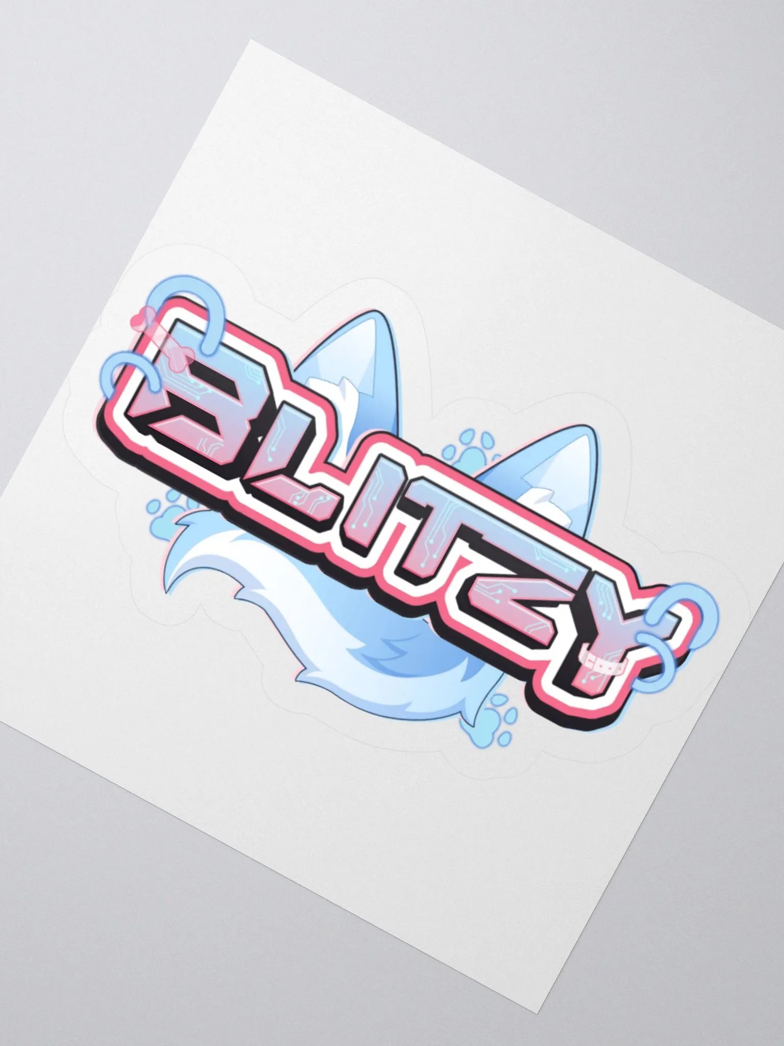 Blitzy logo sticker product image (2)