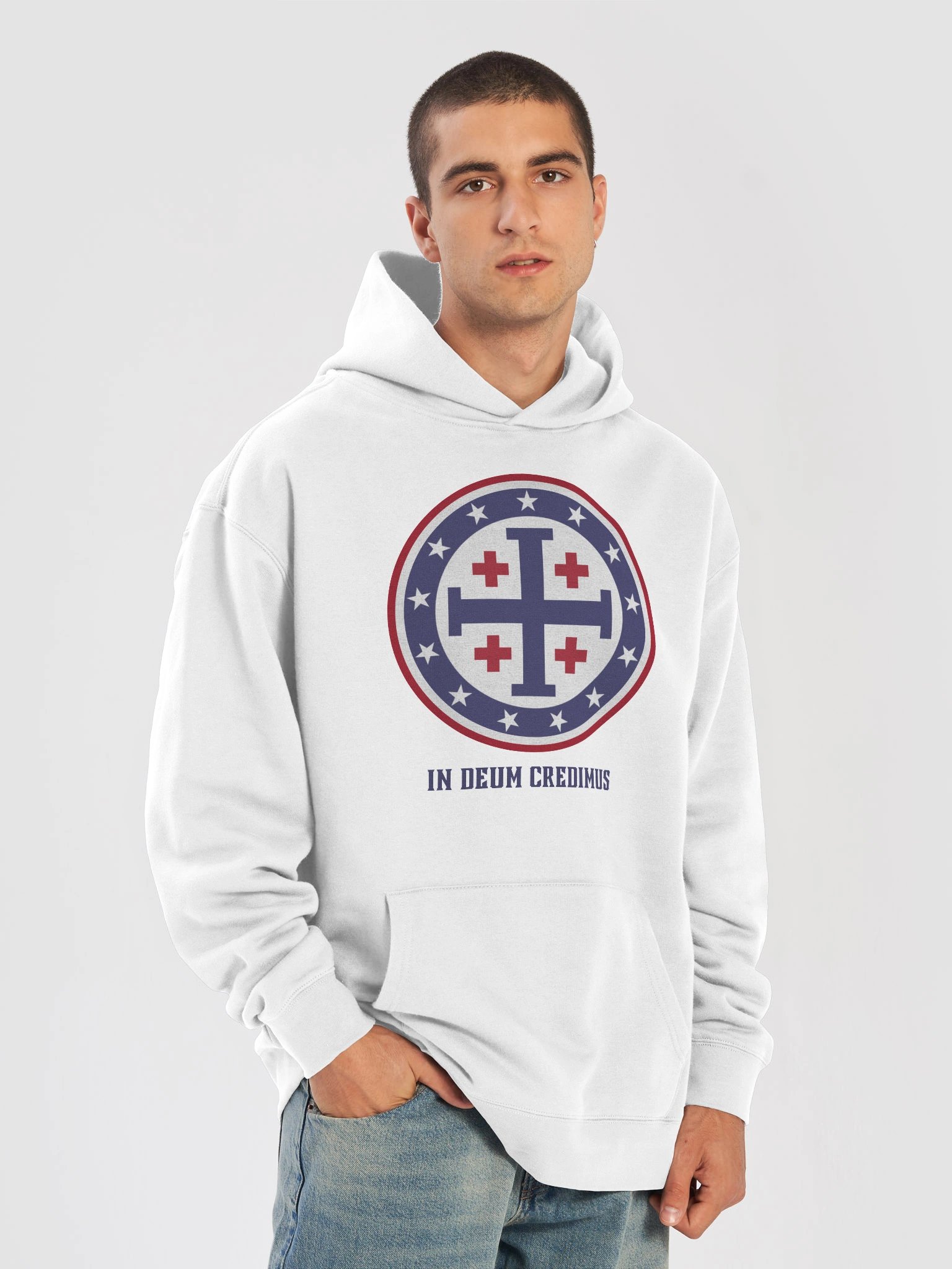 In God We Trust - American Templar - Oversized Hoodie product image (3)