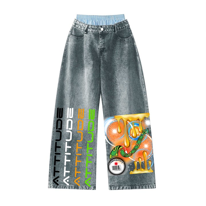 X@C ATTITUDE DEM BLU JEANS 👖👀👀😤 ✨✨?? product image (1)