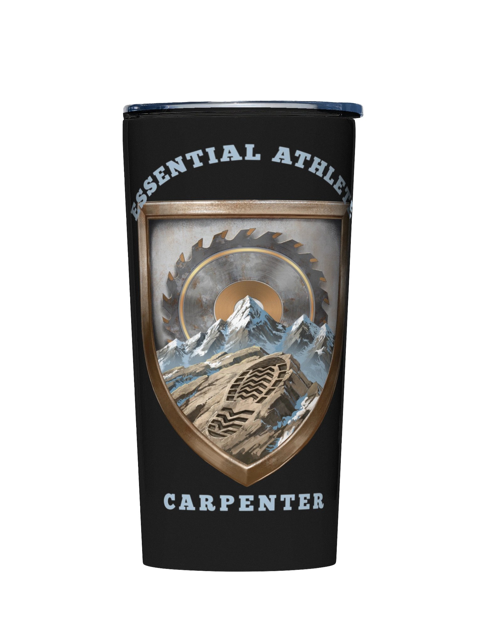 Shield Series: Carpenter Edition (Black) Tumbler product image (1)