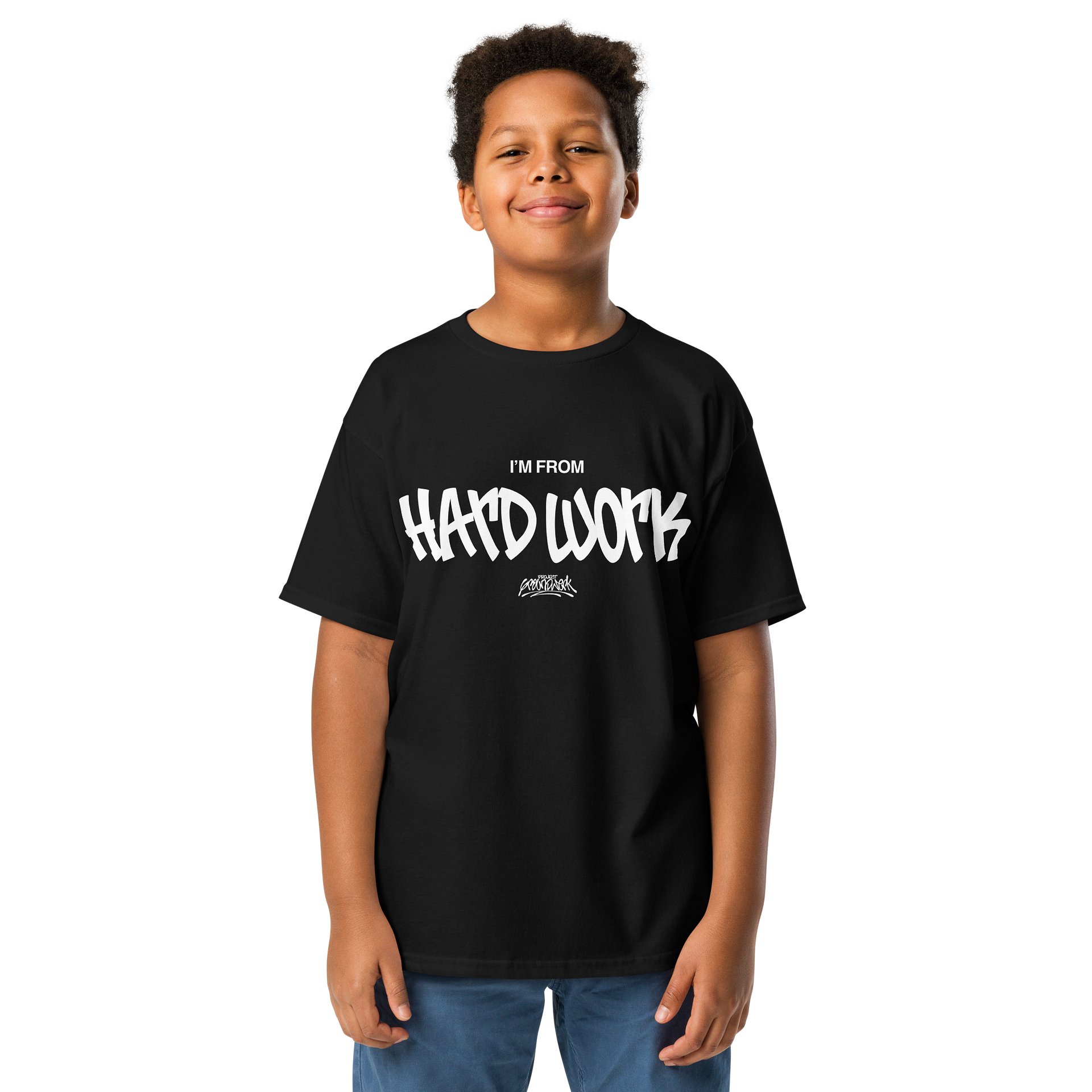 I'm From Hard Work Youth Classic Tee product image (3)