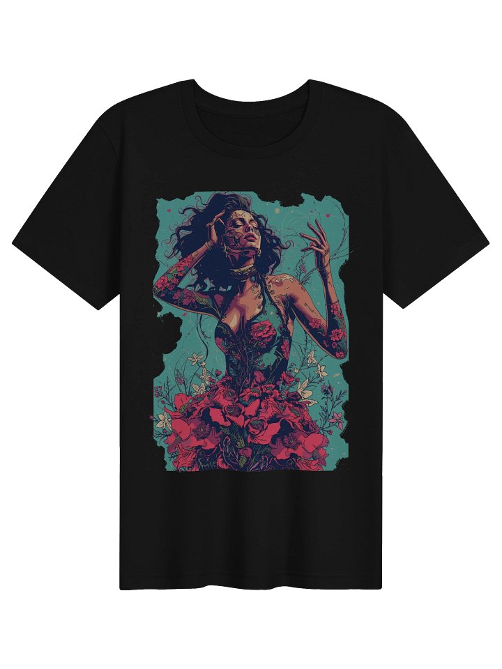 Woman with Roses Supersoft Tee product image (1)