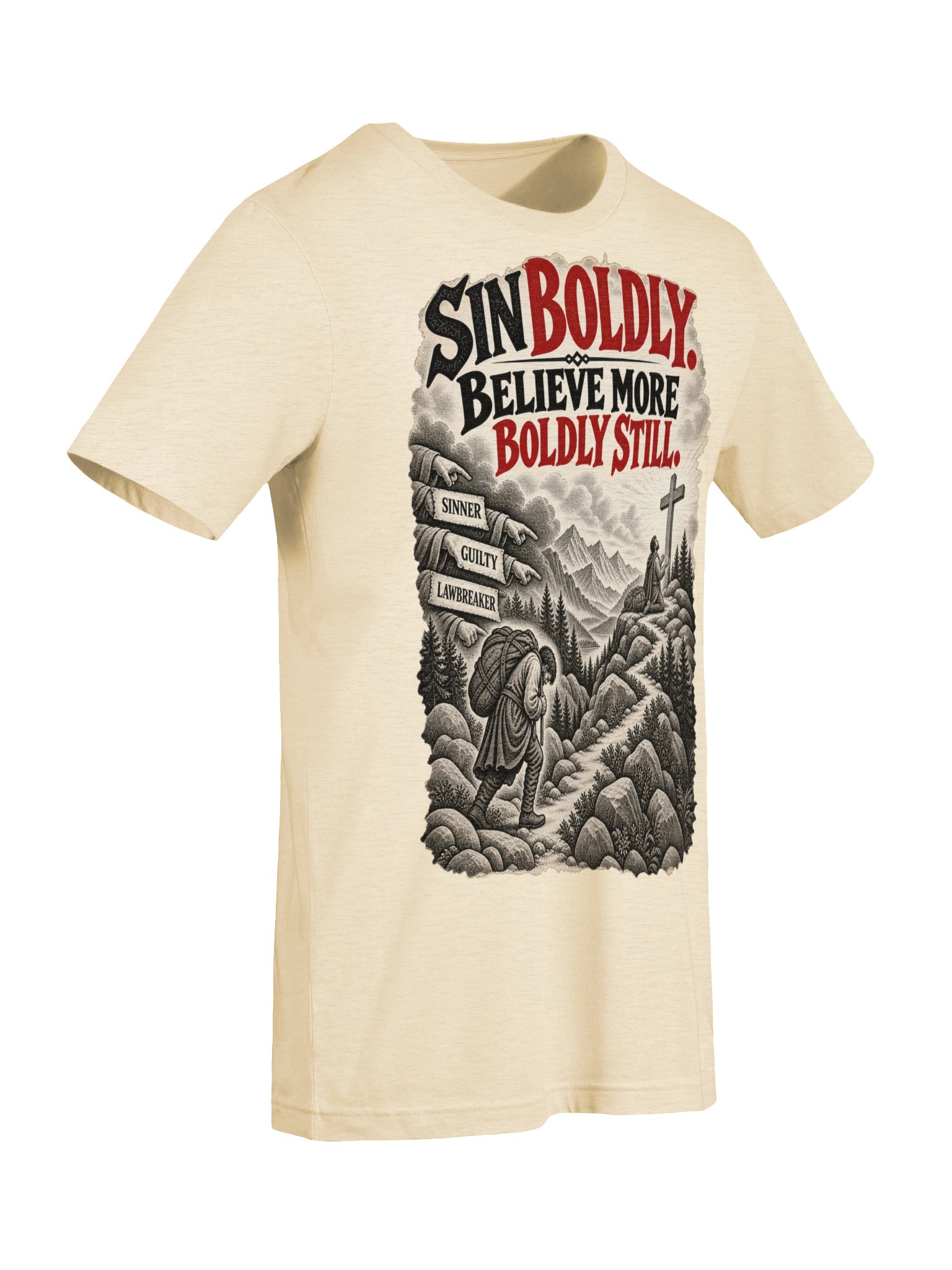 Sin Boldly T-shirt product image (119)