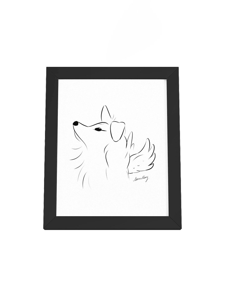 The Angel Sheltie - Framed Print product image (1)