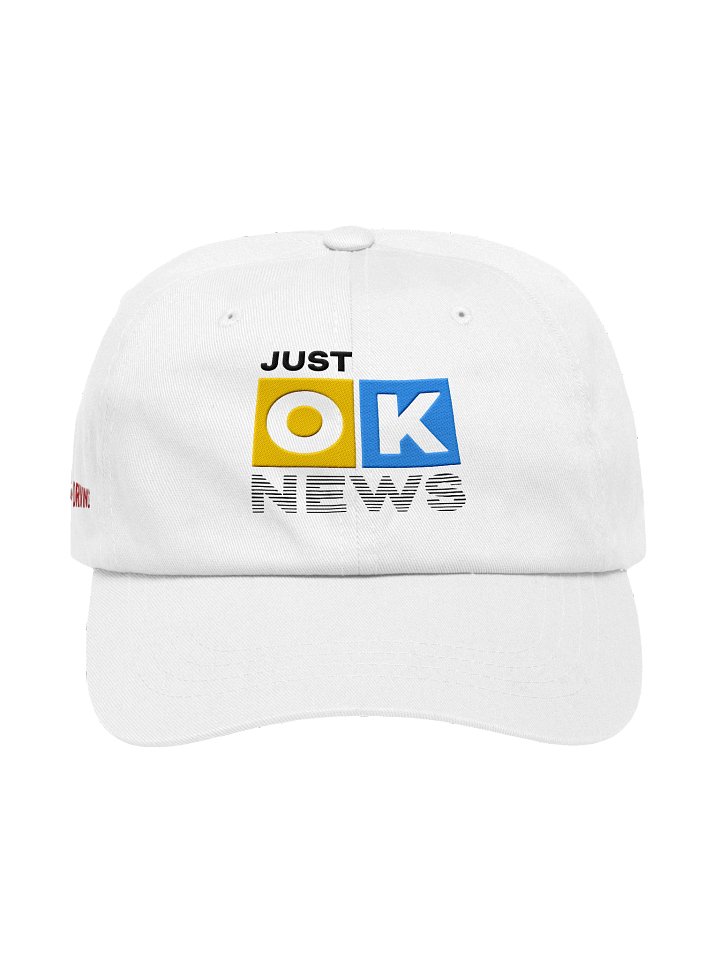 Just OK News Dad Hat - Light product image (1)