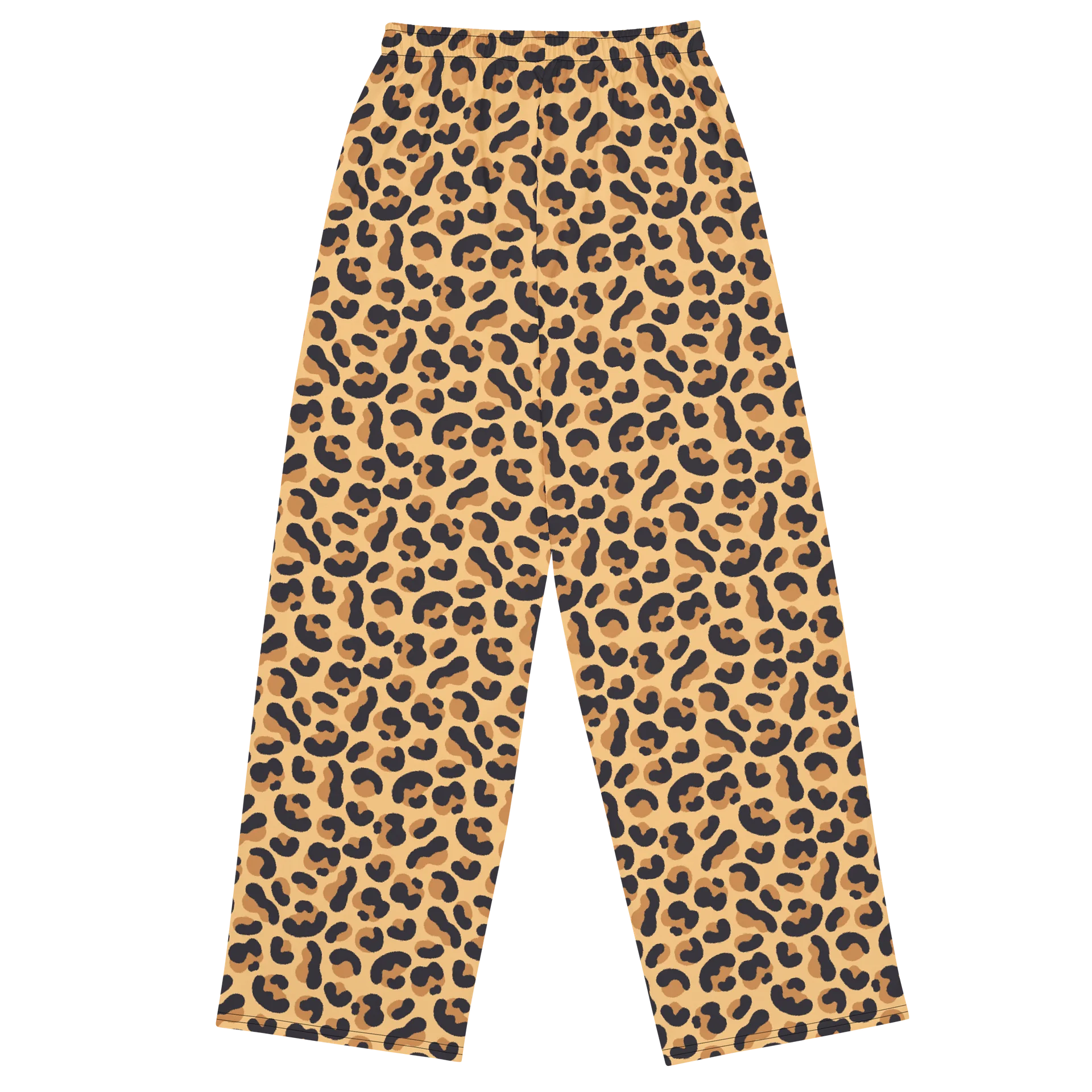 Comfortable Wide-Leg Pants with Bold Leopard Print product image (2)