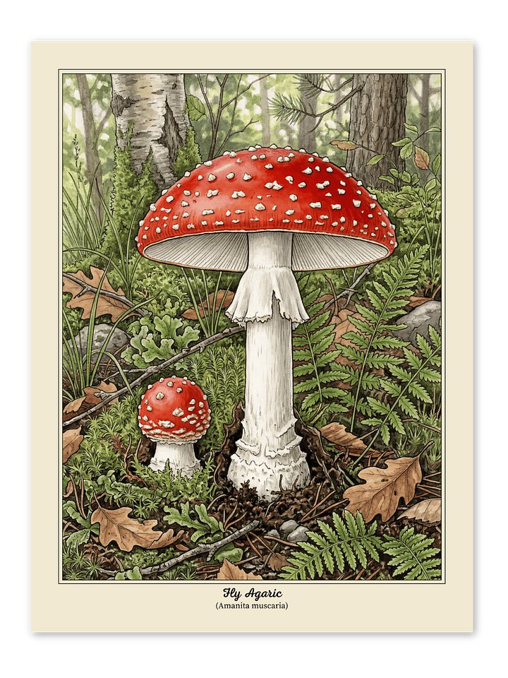 Fly Agaric Poster product image (1)