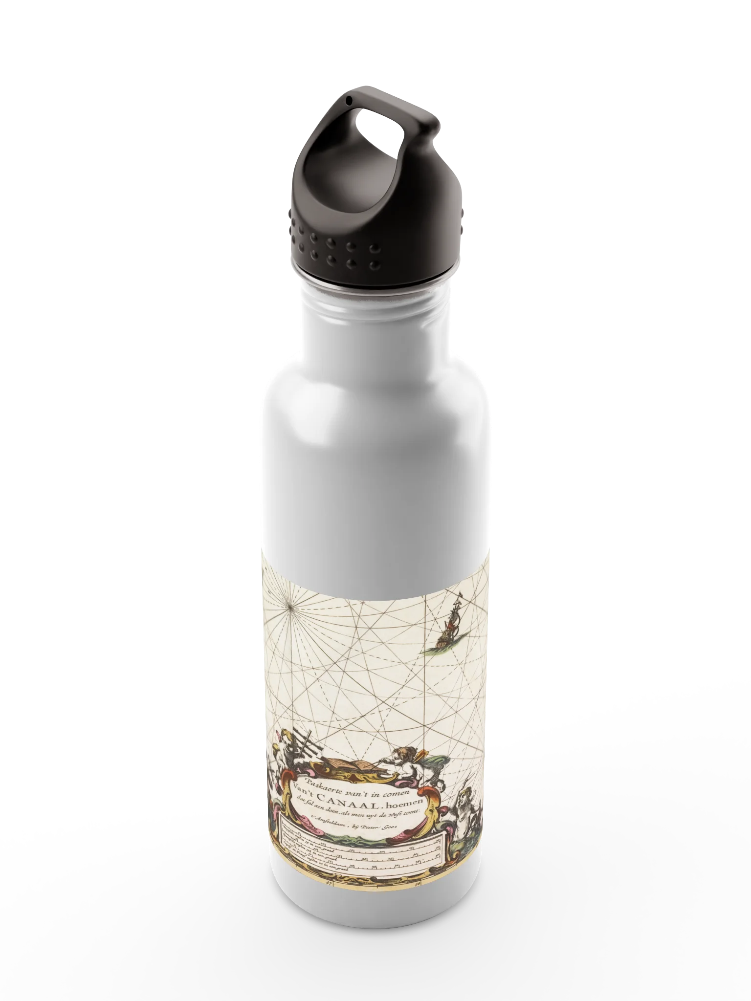 Antique Nautical Map H2Go Bolt Water Bottle product image (5)