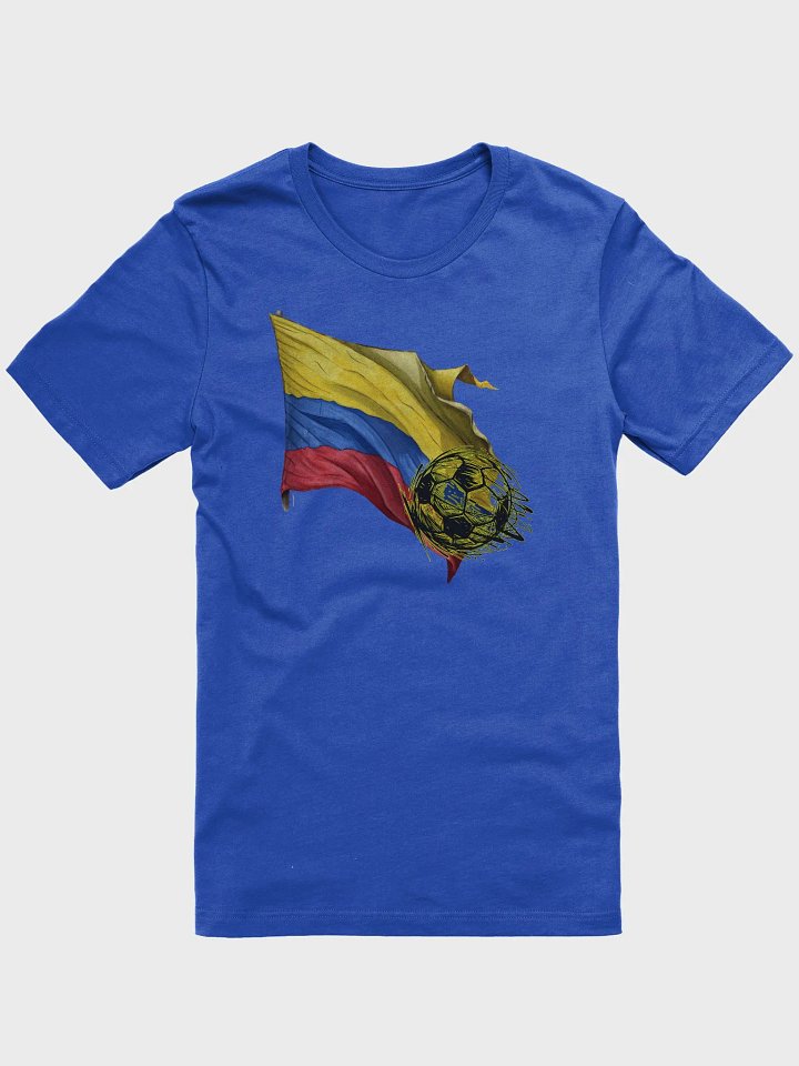 Colombian Flag Soccer Ball T-Shirt product image (1)