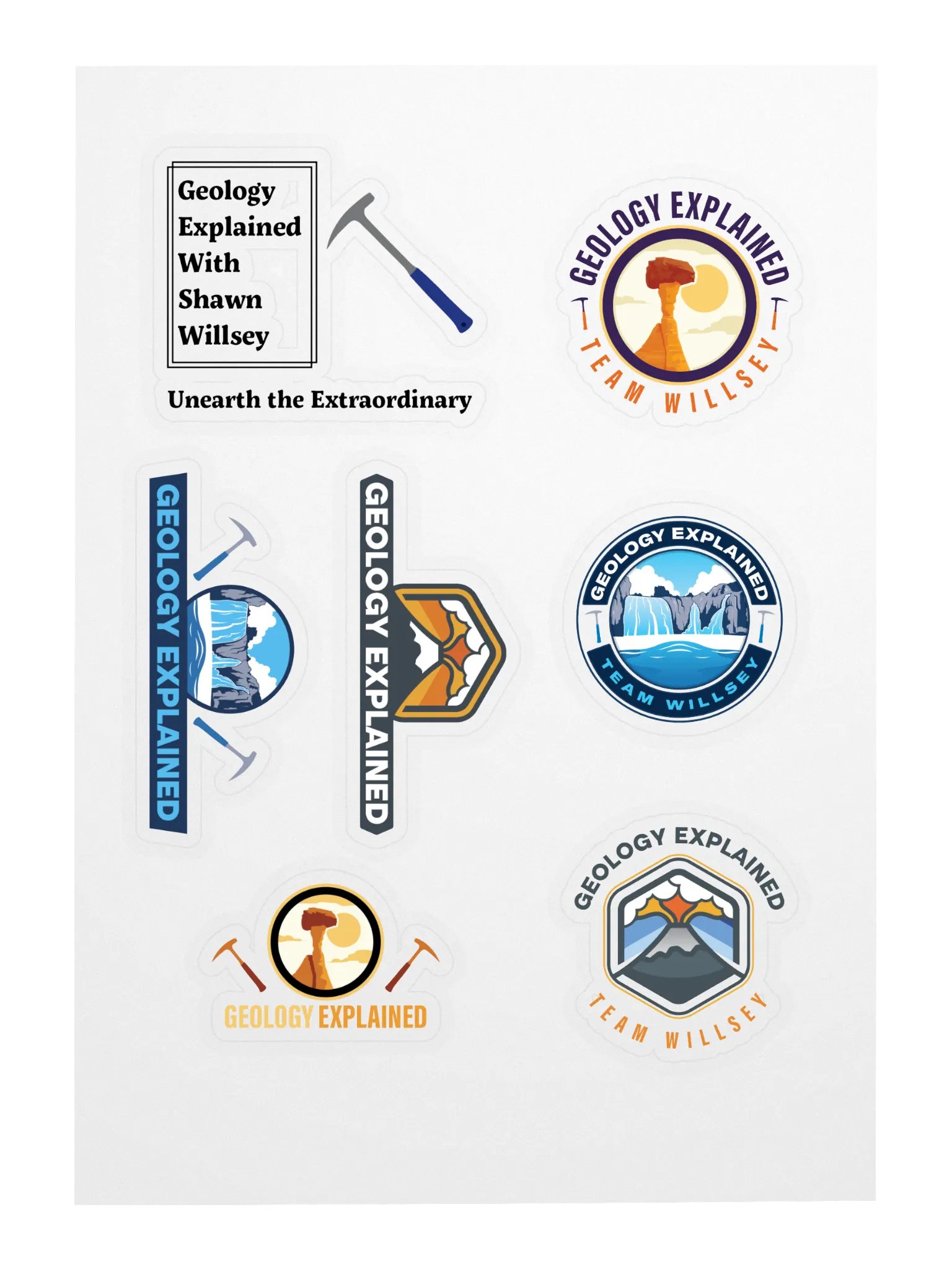 Geology Explained Sticker Sheet #2 product image (2)