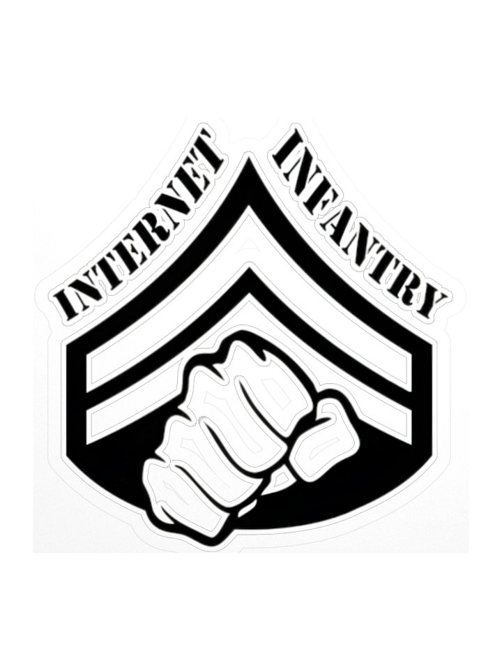 Internet infantry Sticker product image (1)
