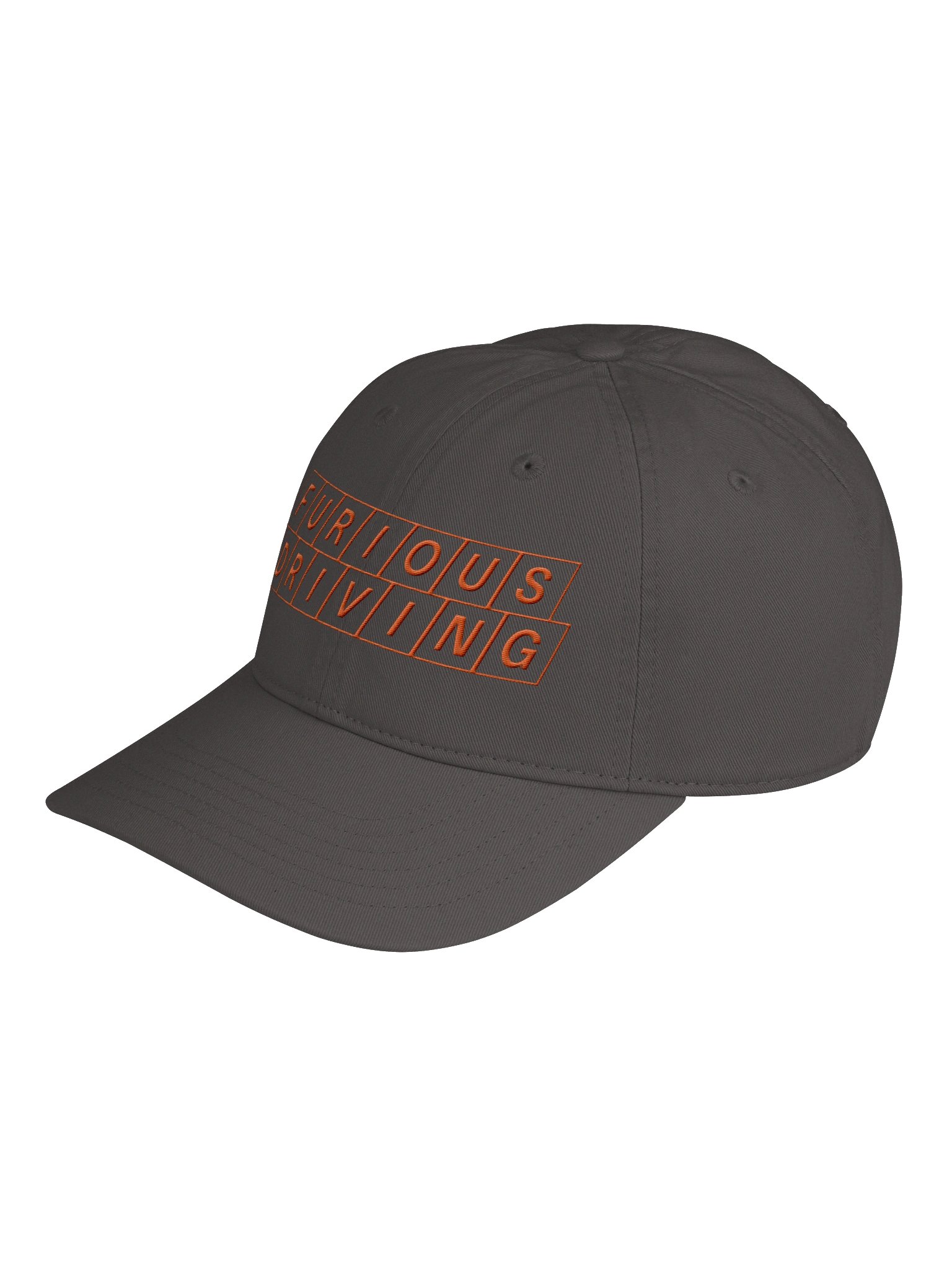 Furious Driving orange '80s logo cap product image (3)