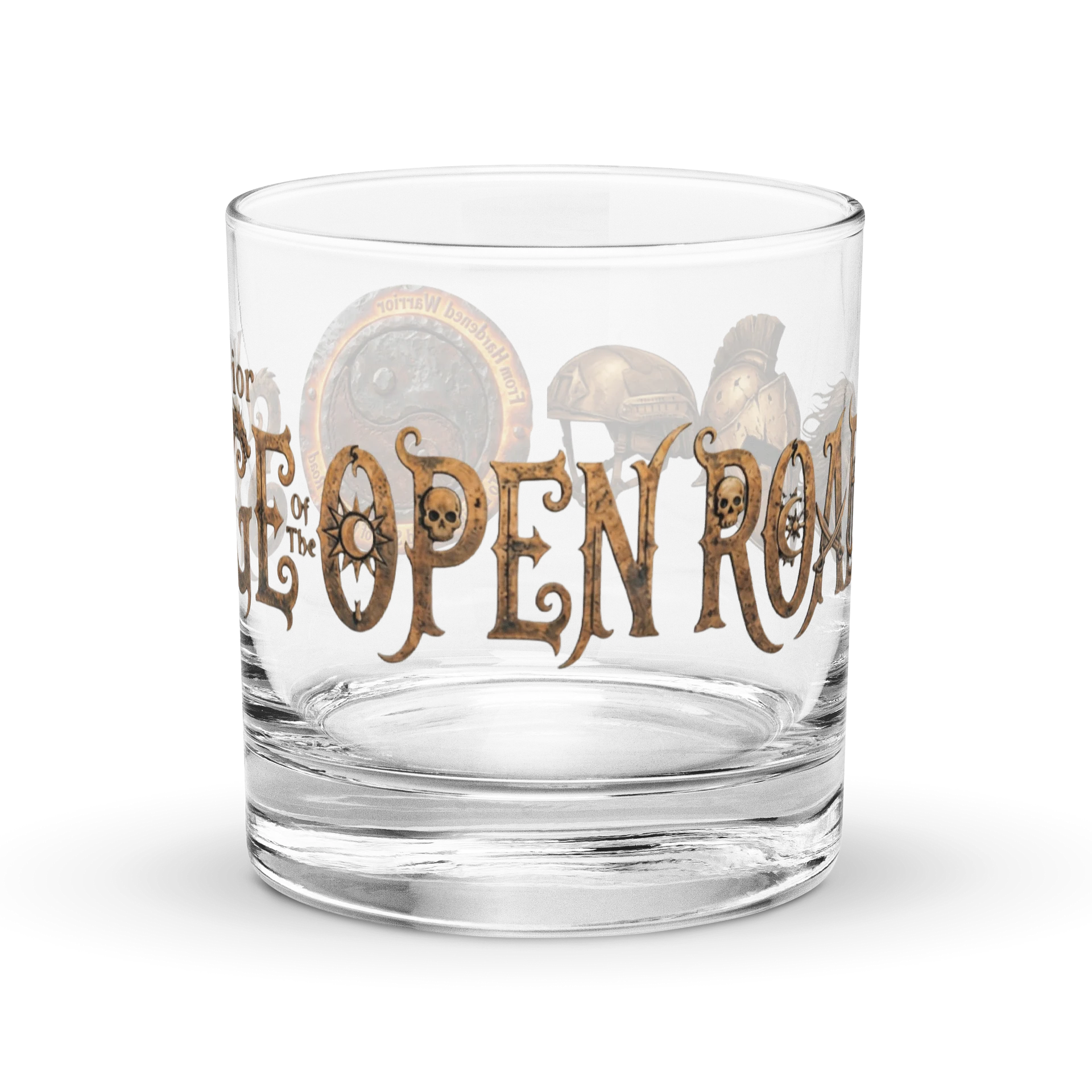 MötoGraffitti Warrior Sage Bourbon Glass product image (1)