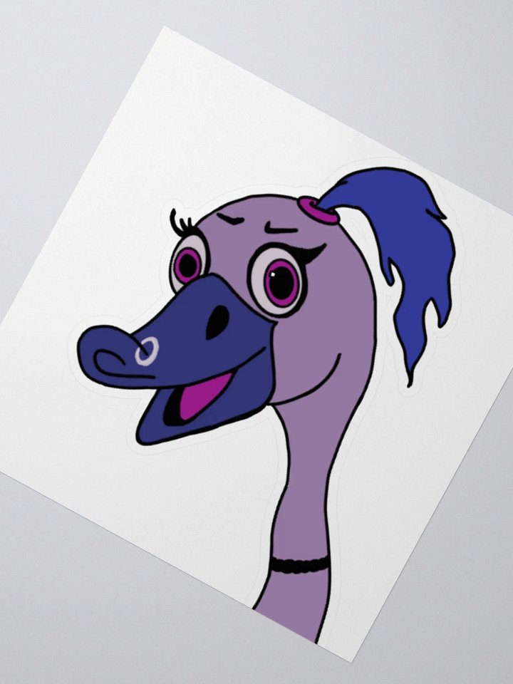 Emo Goose Kiss-Cut Stickers product image (4)