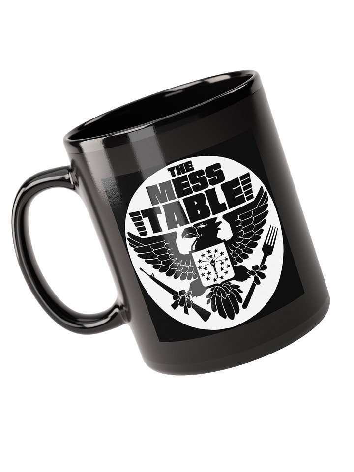 Black Mug with Black/White TMT Logo product image (1)