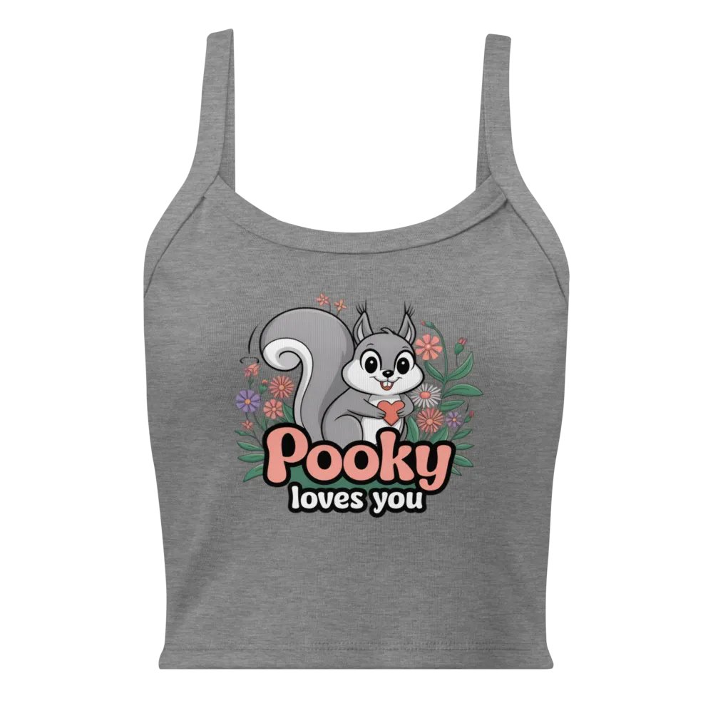 Pooky's Love Squirrel Tank product image (1)