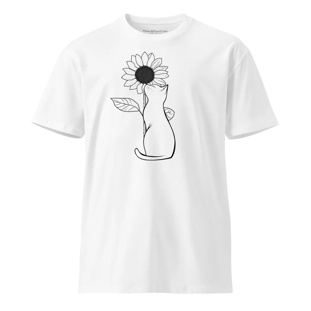 Sunflower Cat Supreme Comfort Unisex T-Shirt product image (1)