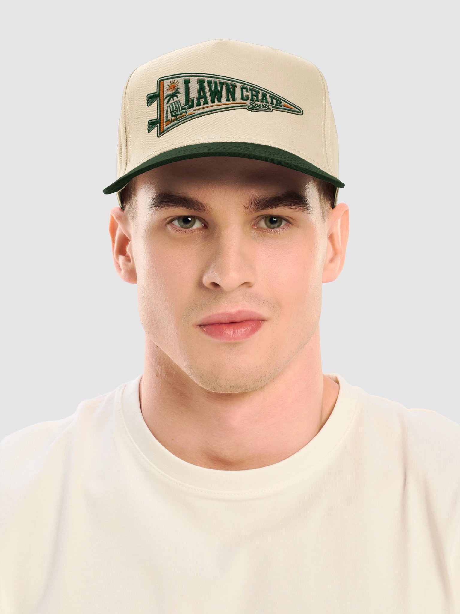 Lawn Chair Sports Pennant Two-Tone Hat product image (5)