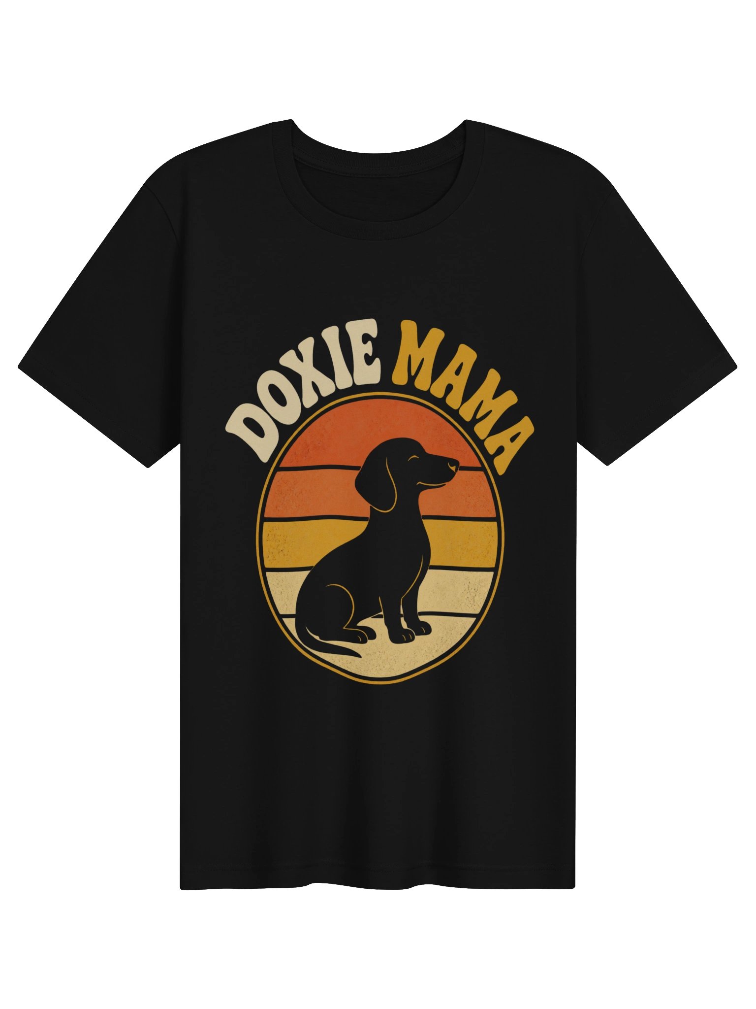 Retro Doxie Mama Shirt | Cute Dachshund Mom Tee product image (2)