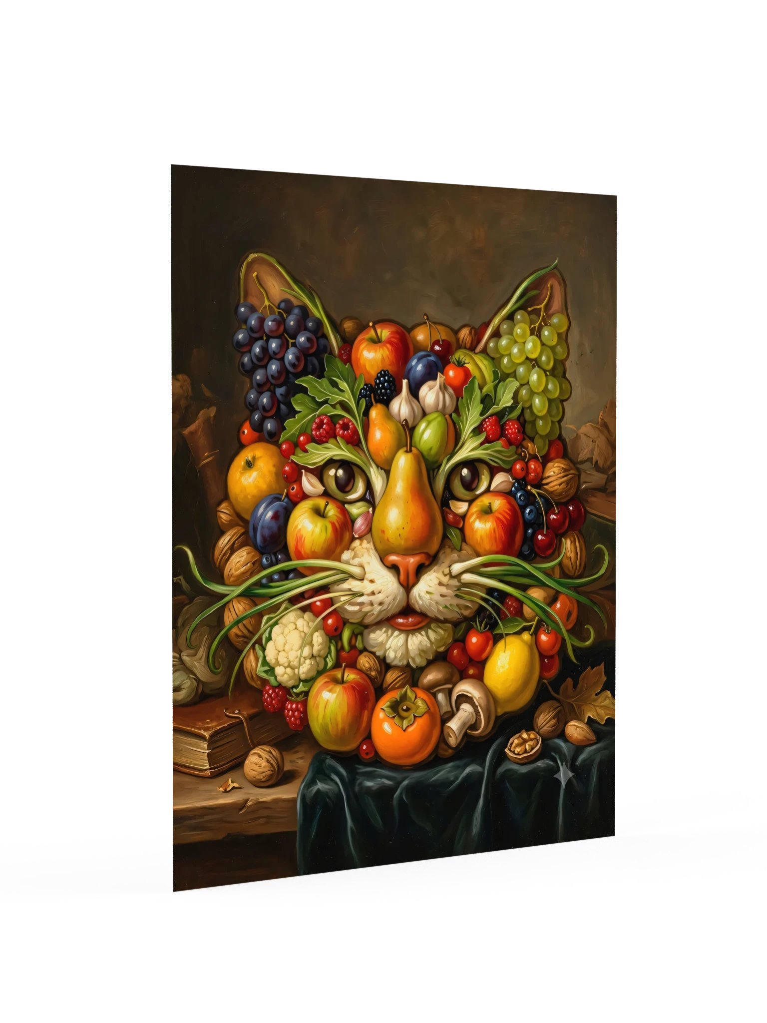 Fruit Portrait Cat Poster product image (16)