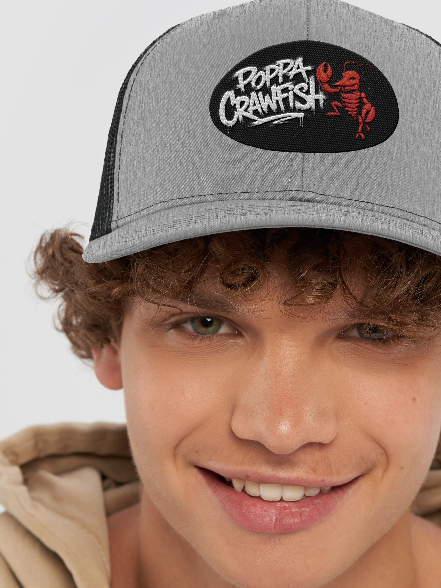 Poppa Crawfish Trucker Hat product image (8)