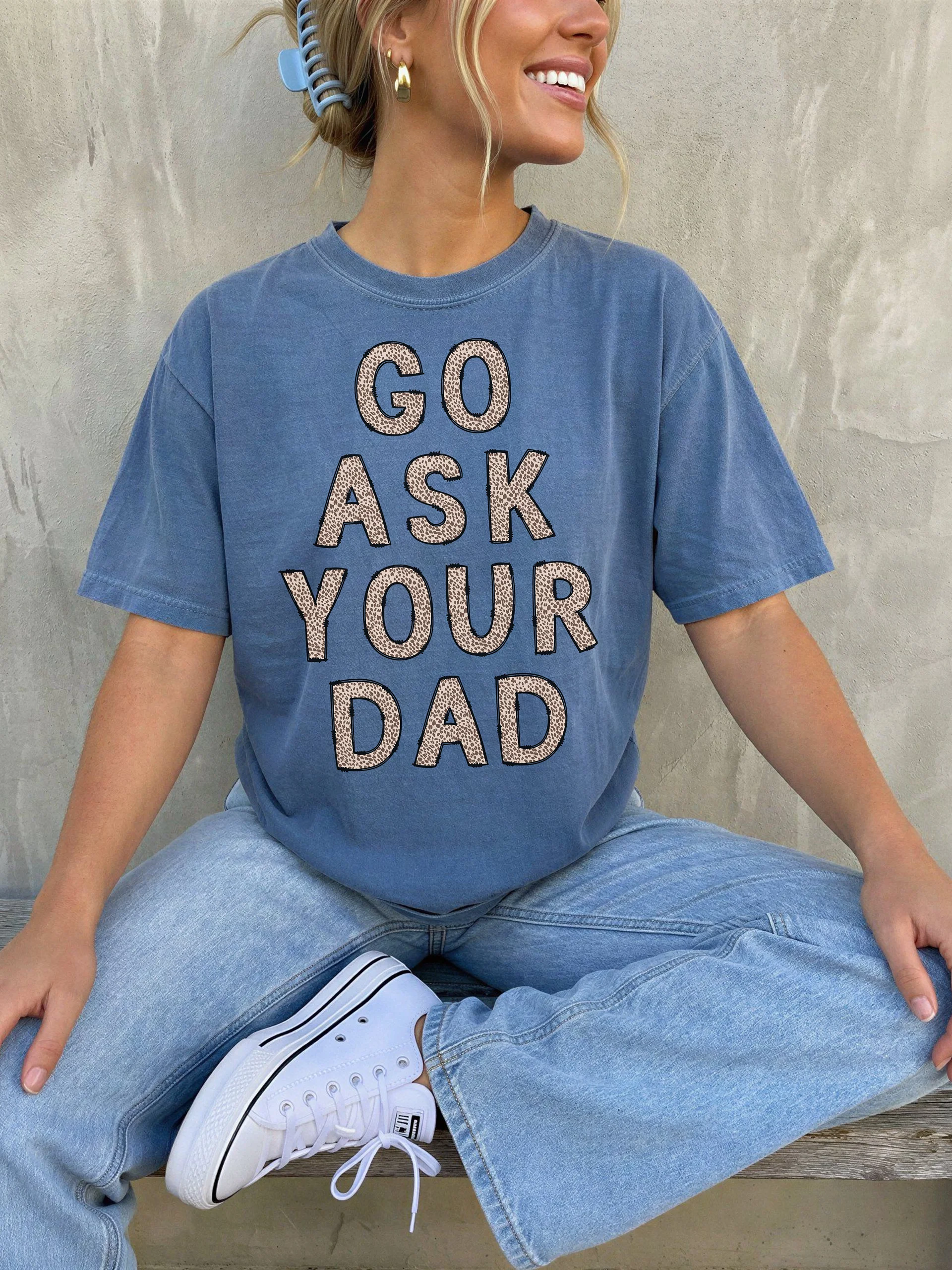 Go Ask Your Dad Doodle Brown/Beige product image (1)