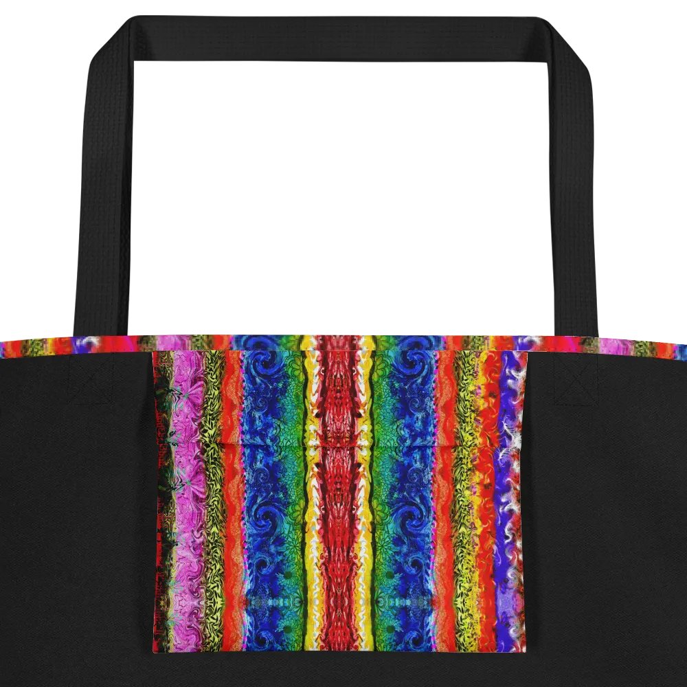 Boho colorful Stripes Tote Bag product image (5)