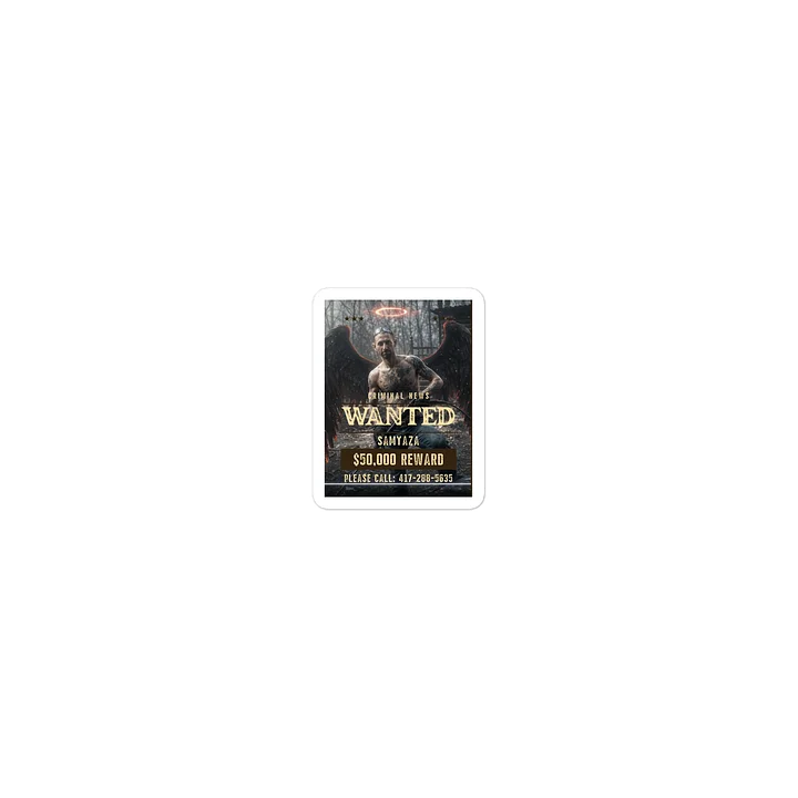 Wanted Samyaza Die-Cut Sticker product image (1)