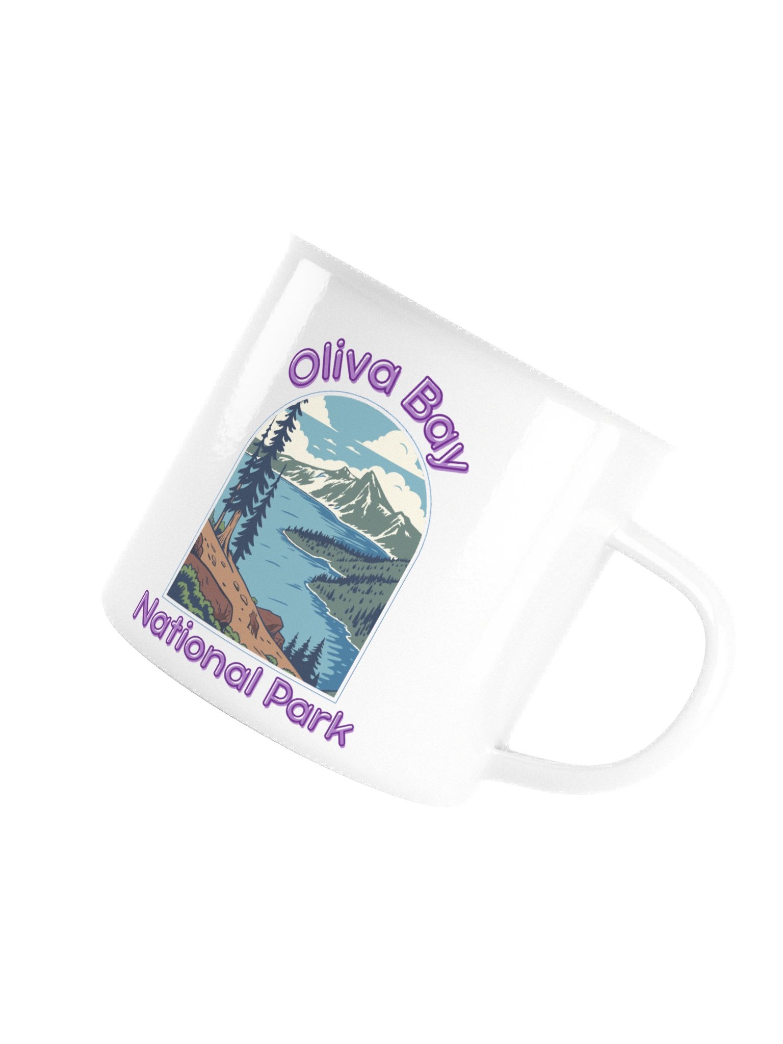 Oliva Bay National Park Enamel Camp Mug product image (5)