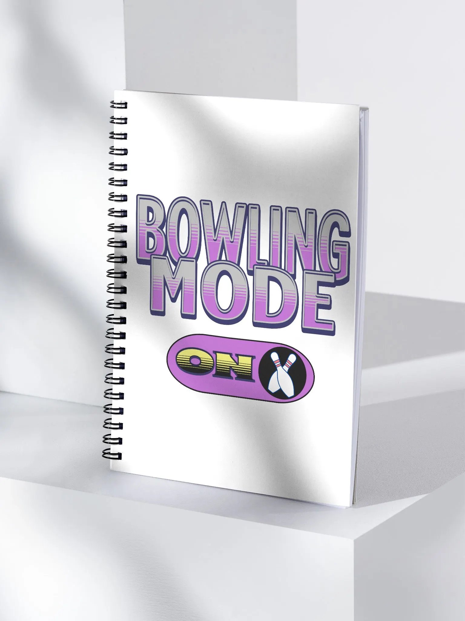 Bowling Mode On Spiral Notebook product image (3)
