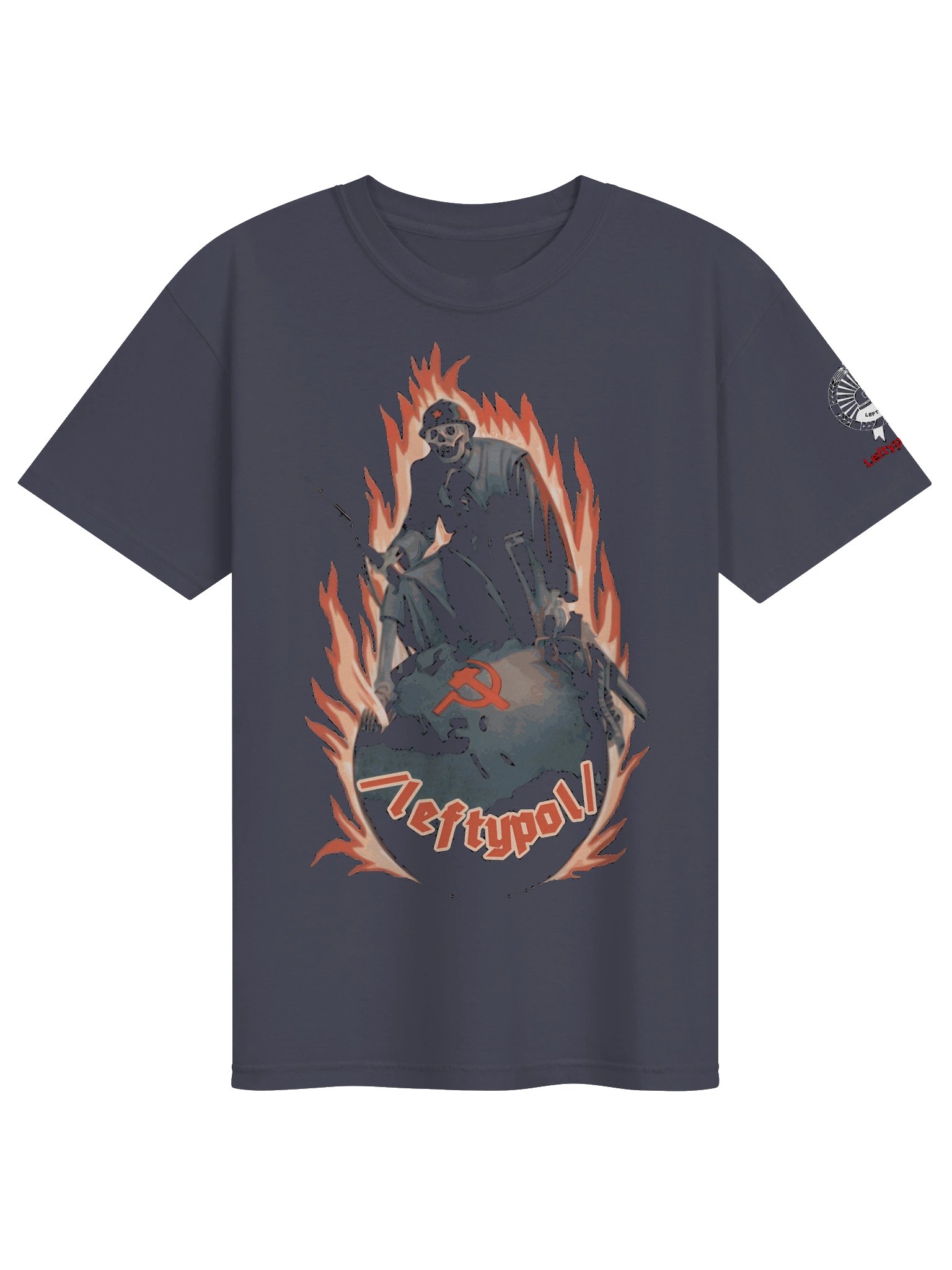 /leftypol/ — Skeleton T-Shirt product image (1)