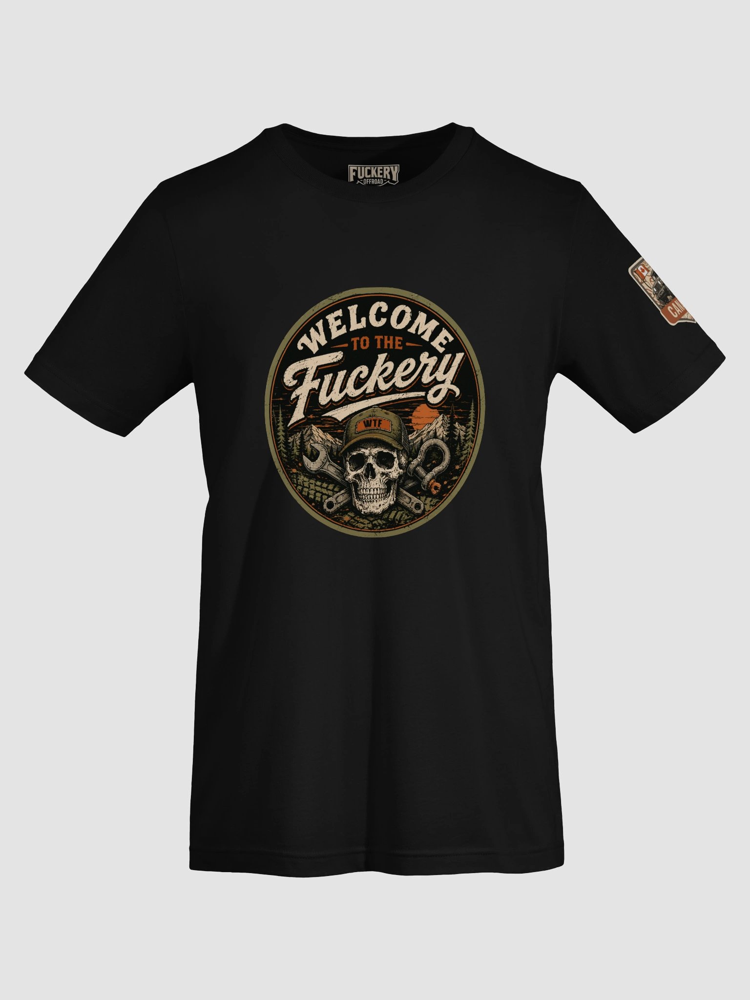 Unisex t-shirt with Welcome to the Fuckery (Version 4) product image (5)