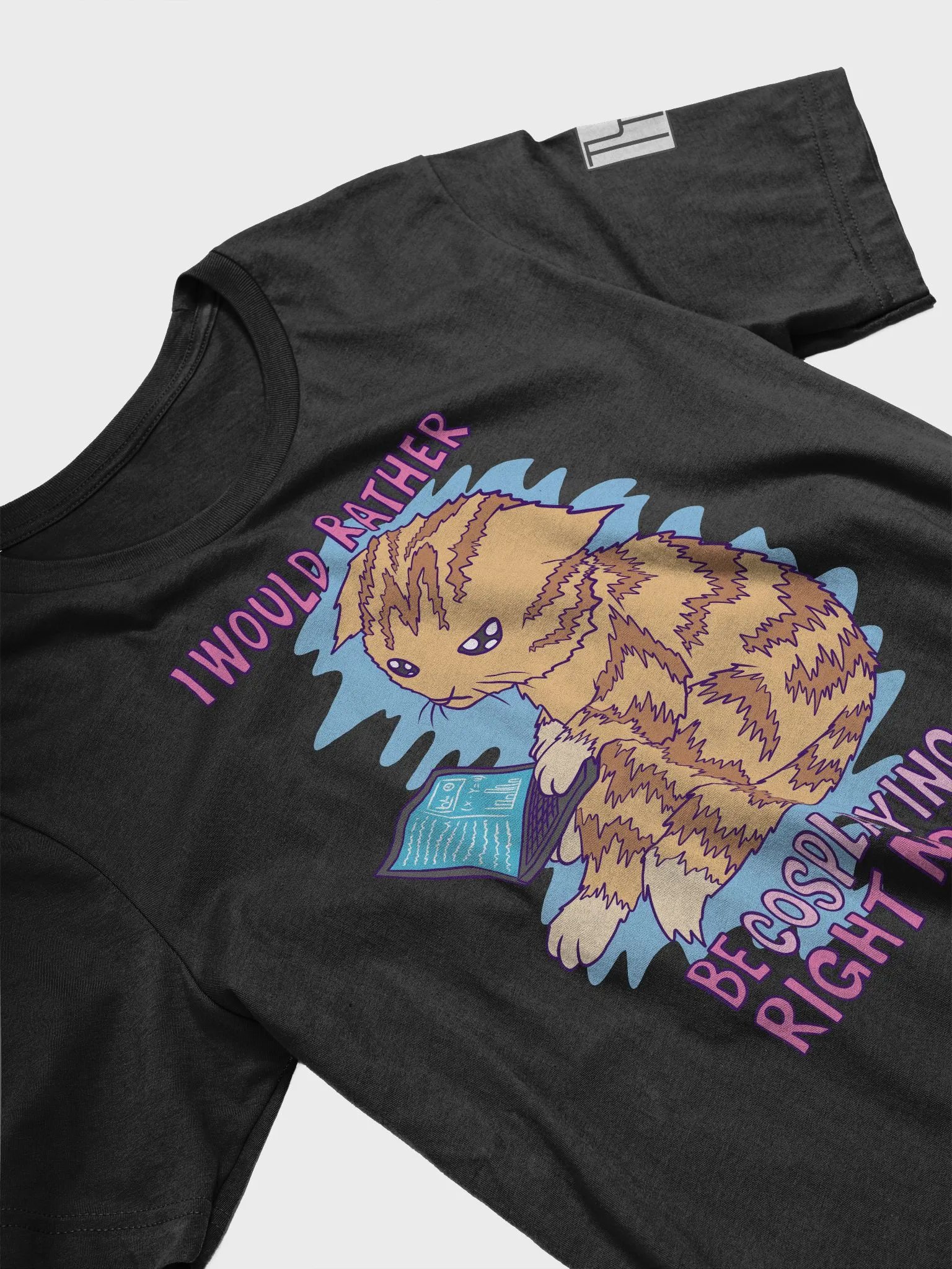 I would rather be cosplaying right now Tshirt product image (3)