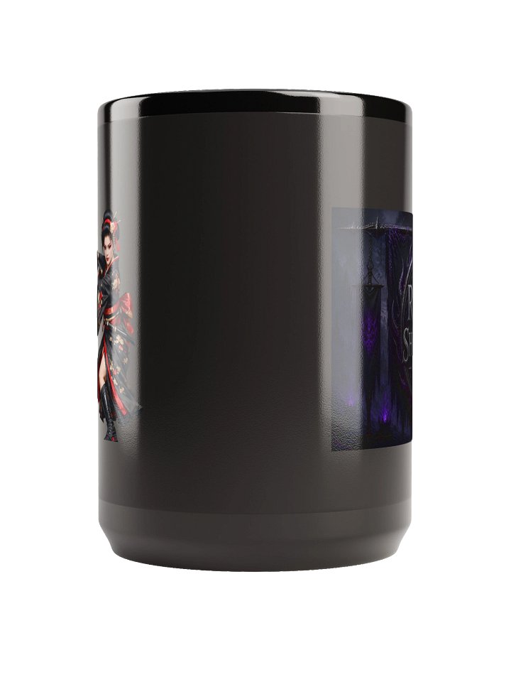 geisha with guild banners coffee mug product image (2)