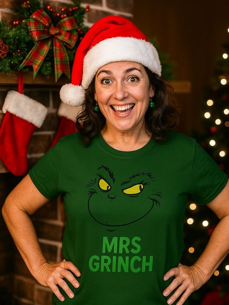 Mrs Grinch Tee product image (1)