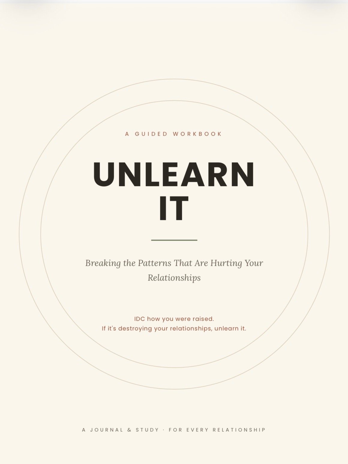 UNLEARN IT: Breaking the Patterns That Are Hurting Your Relationships product image (1)