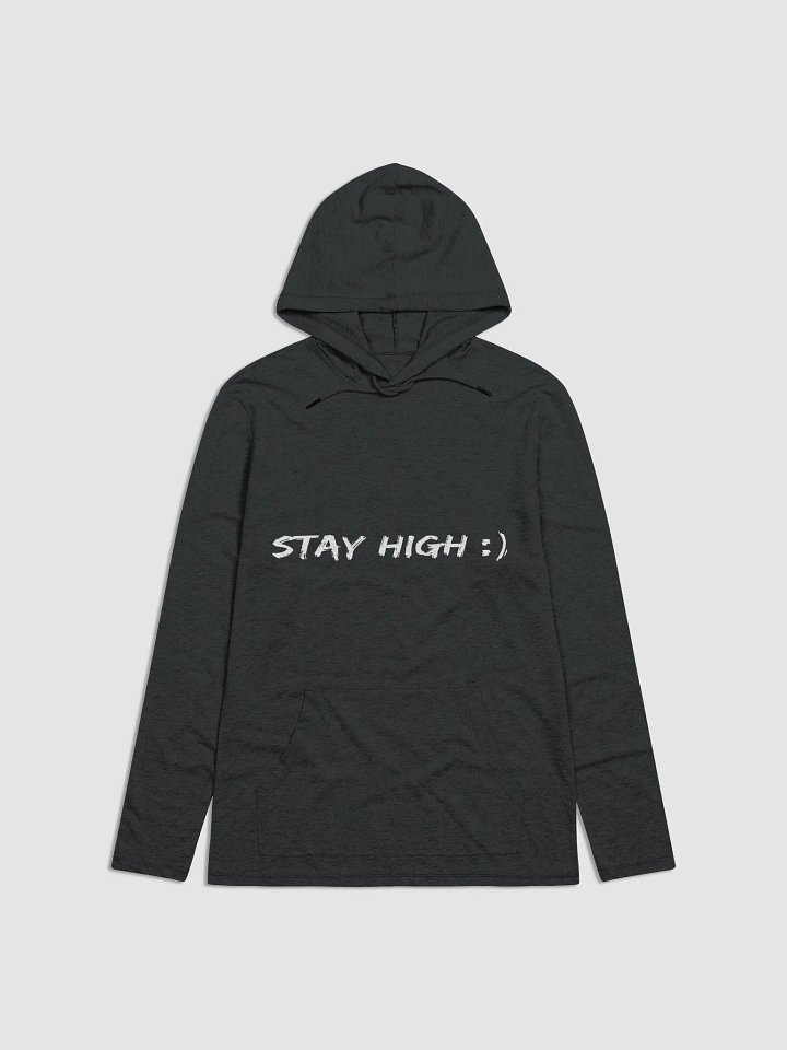 STAY HIGH & (Pot Heads Unite) District Lightweight Hoodie product image (1)