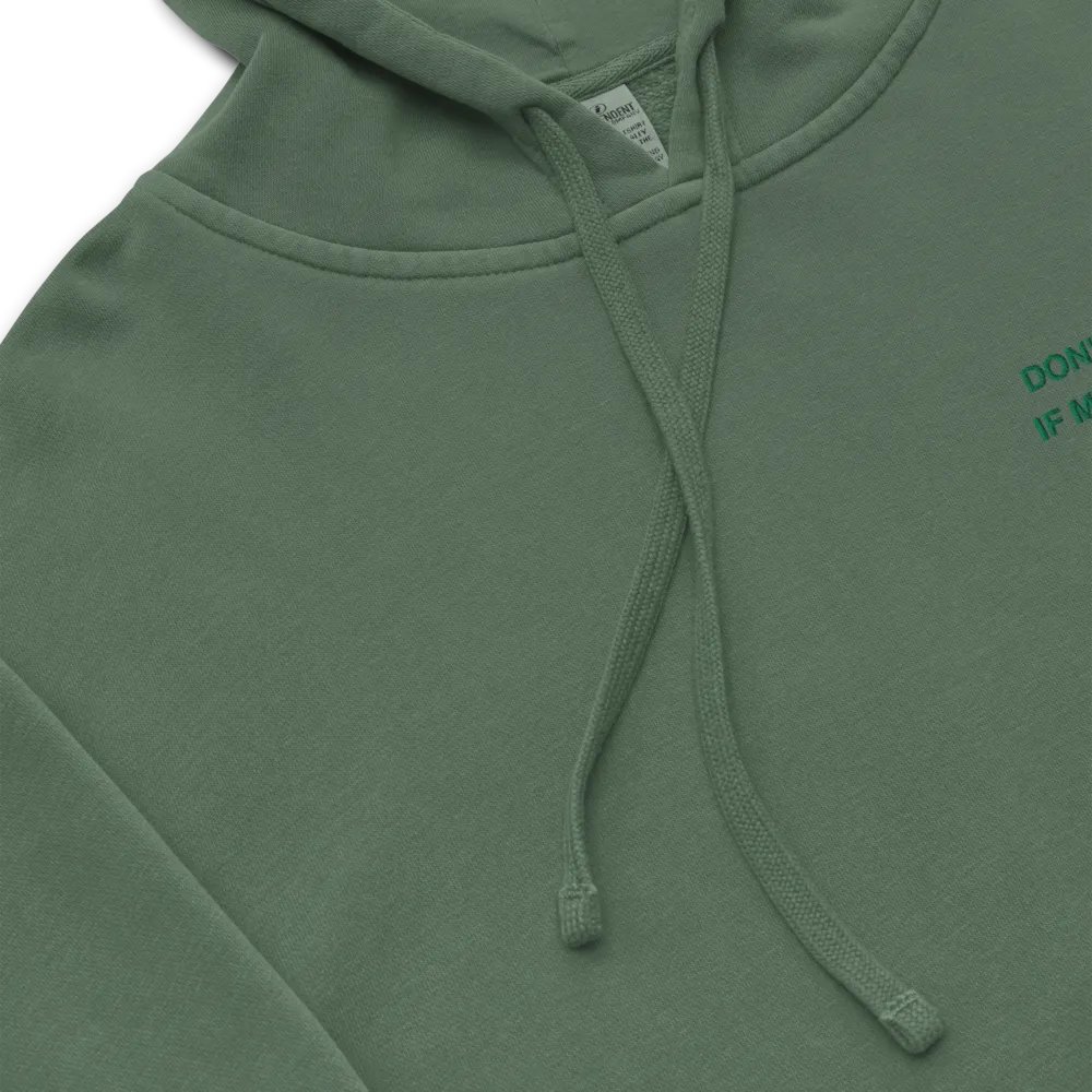 L.C. HEADPHONES ON (kelly) embroidered pigment hoodie product image (8)