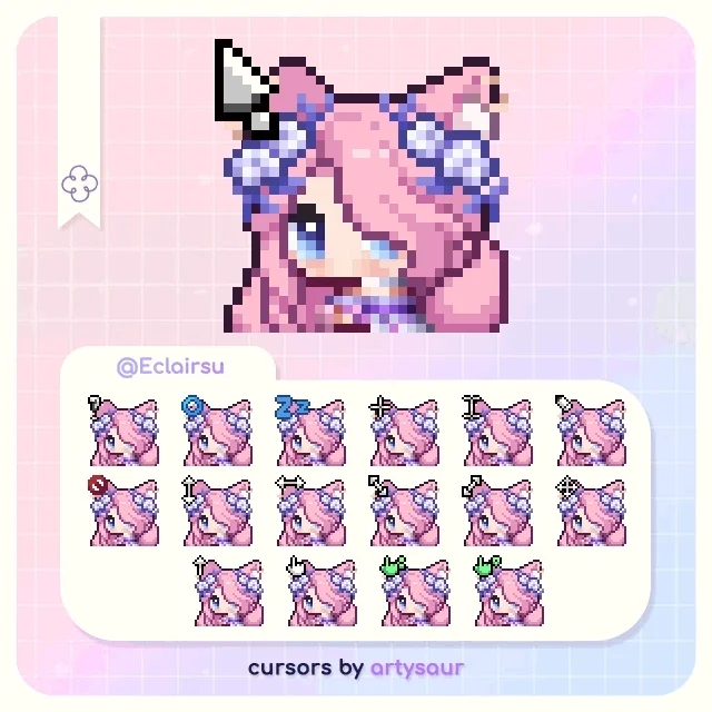 2.0 Eclairsu Animated Cursors product image (1)