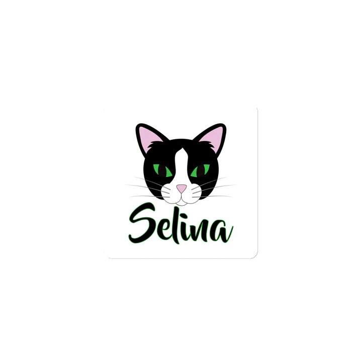Selina the Tuxedo Cat - Die-Cut Magnets product image (1)