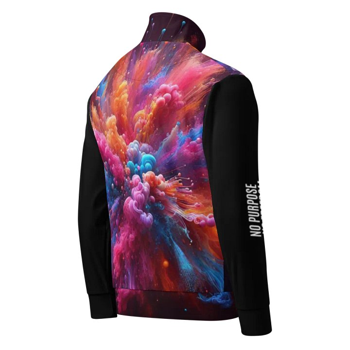 Explosive Freedom Unisex Track Jacket | AI Design no purpose no freedom product image (2)