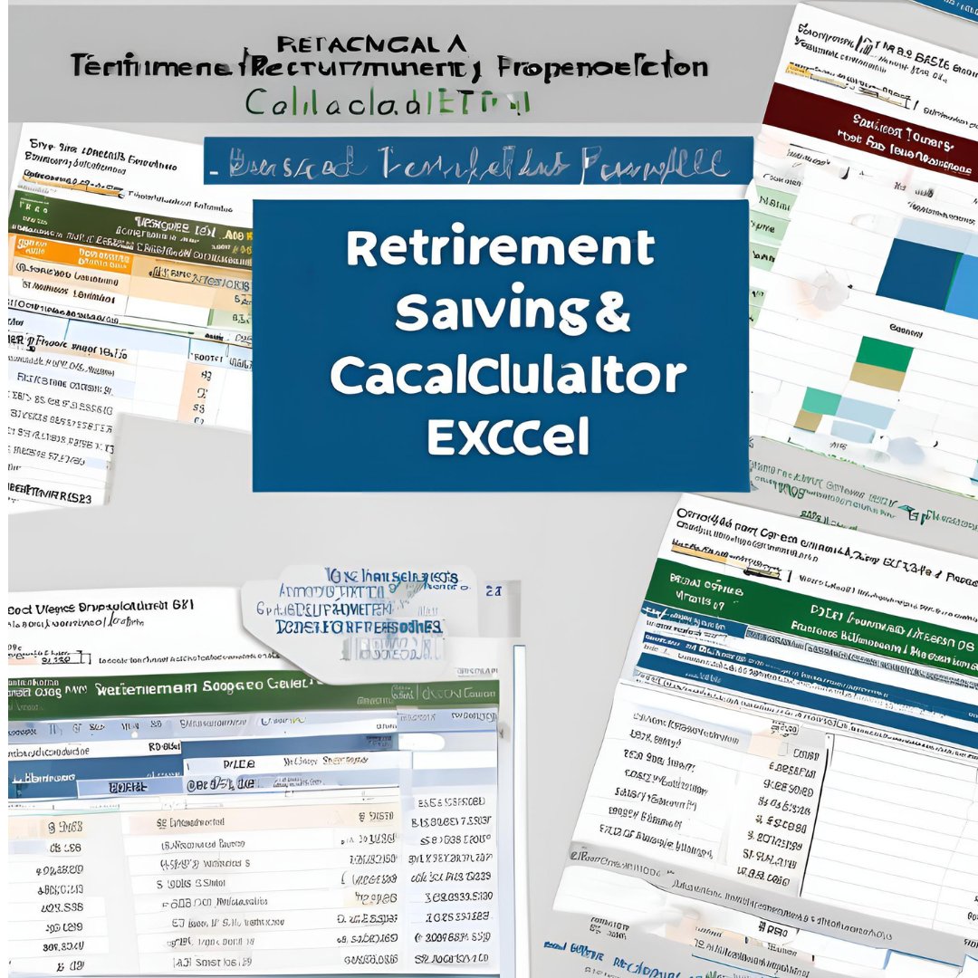 Retirement And Savings Calculator Excel Template Bundle product image (7)