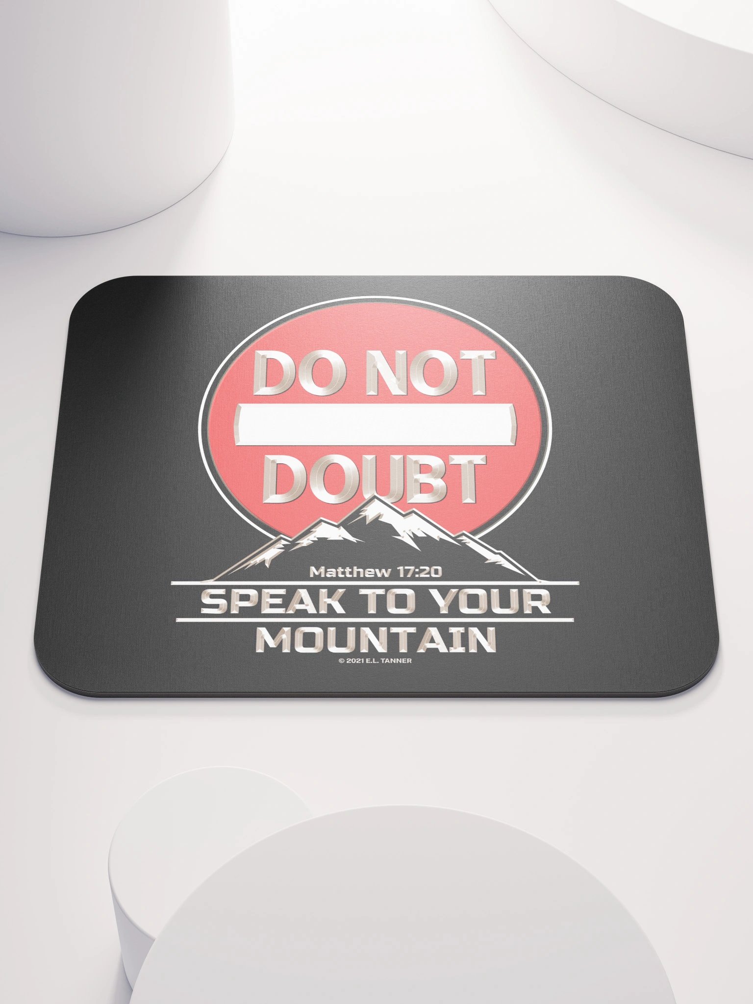 Do Not Doubt, Black Mouse Pad BV product image (1)