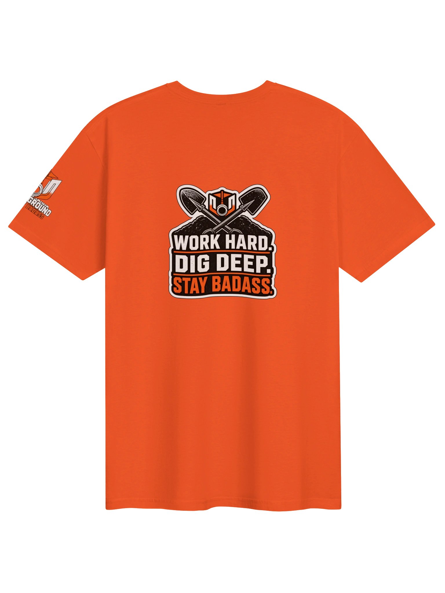 UUB Built Underground Tee — Orange product image (22)