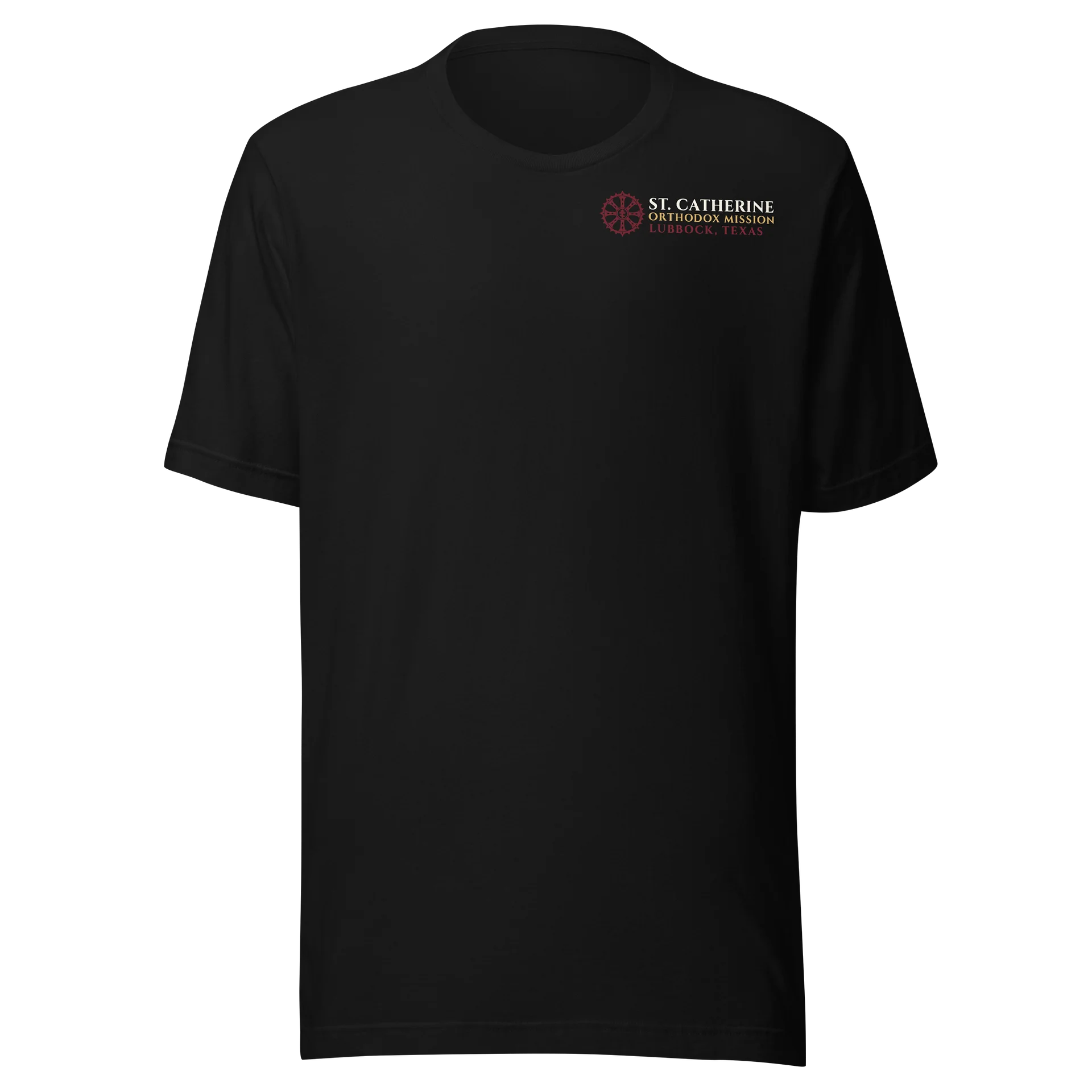 Orthodoxy or Death | St. Catherine Orthodox Tee (Black) product image (1)