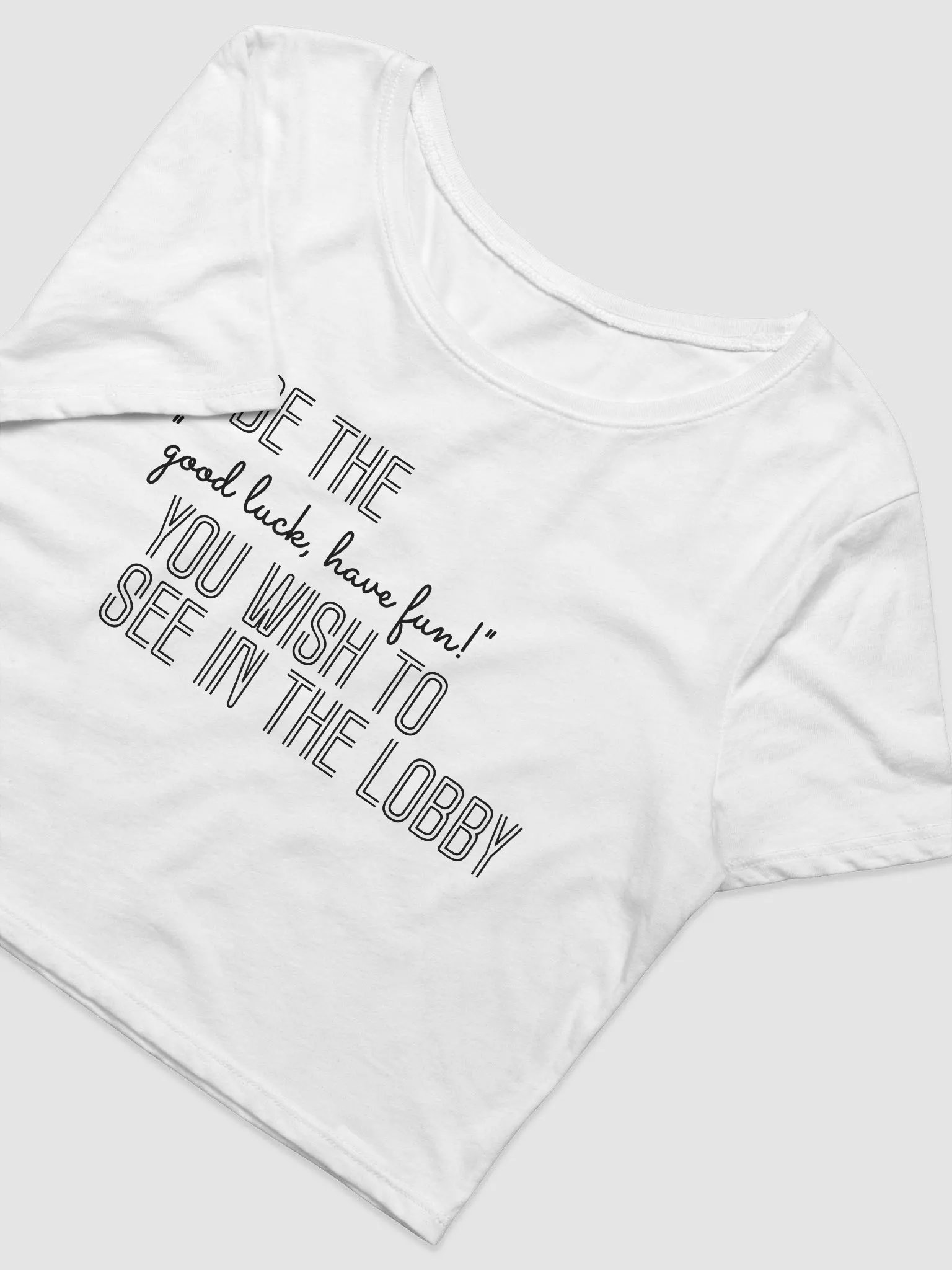 GLHF Crop Tee product image (4)