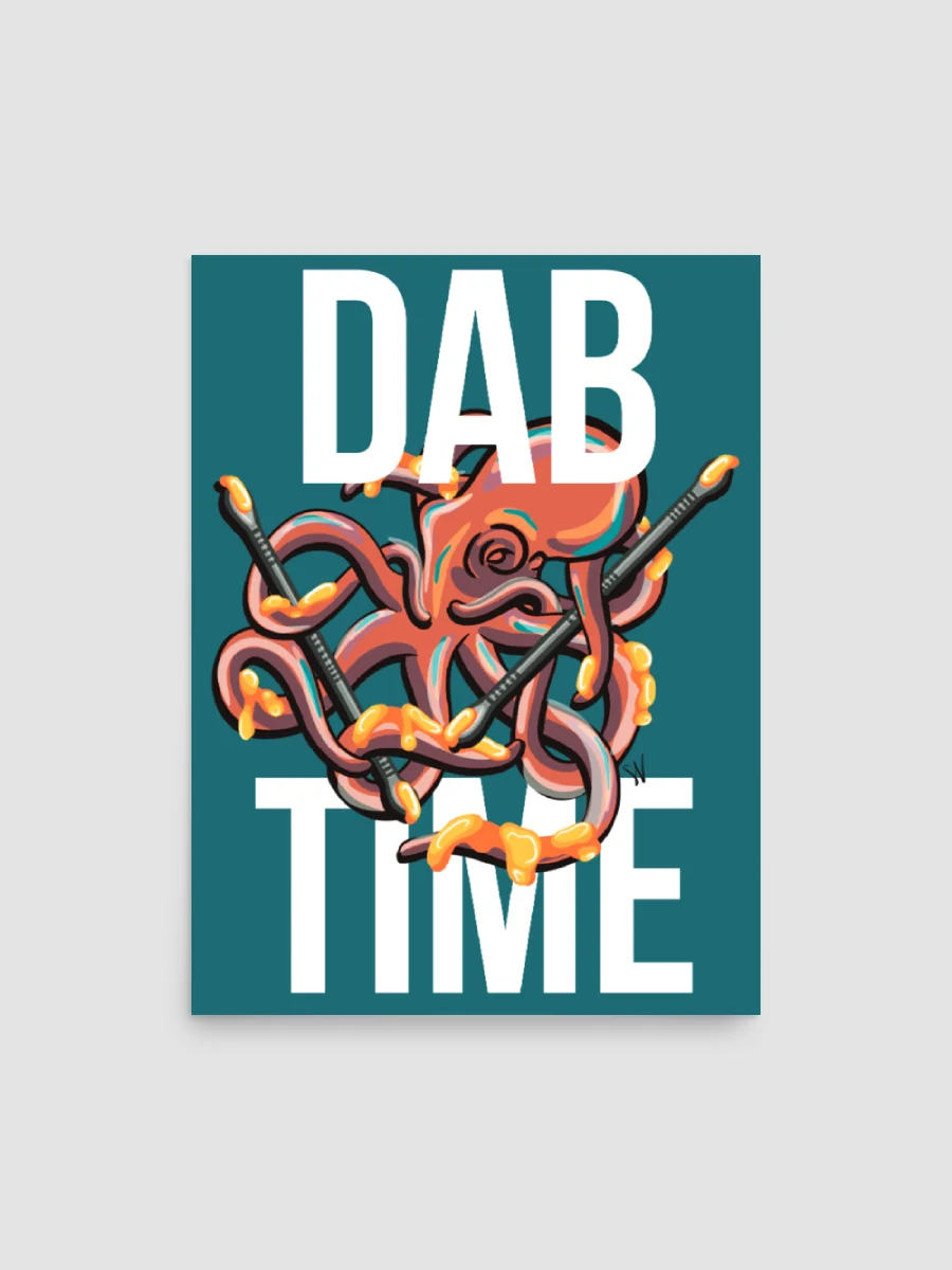Dabbing Septopus 18x24in Matte Paper Poster product image (2)