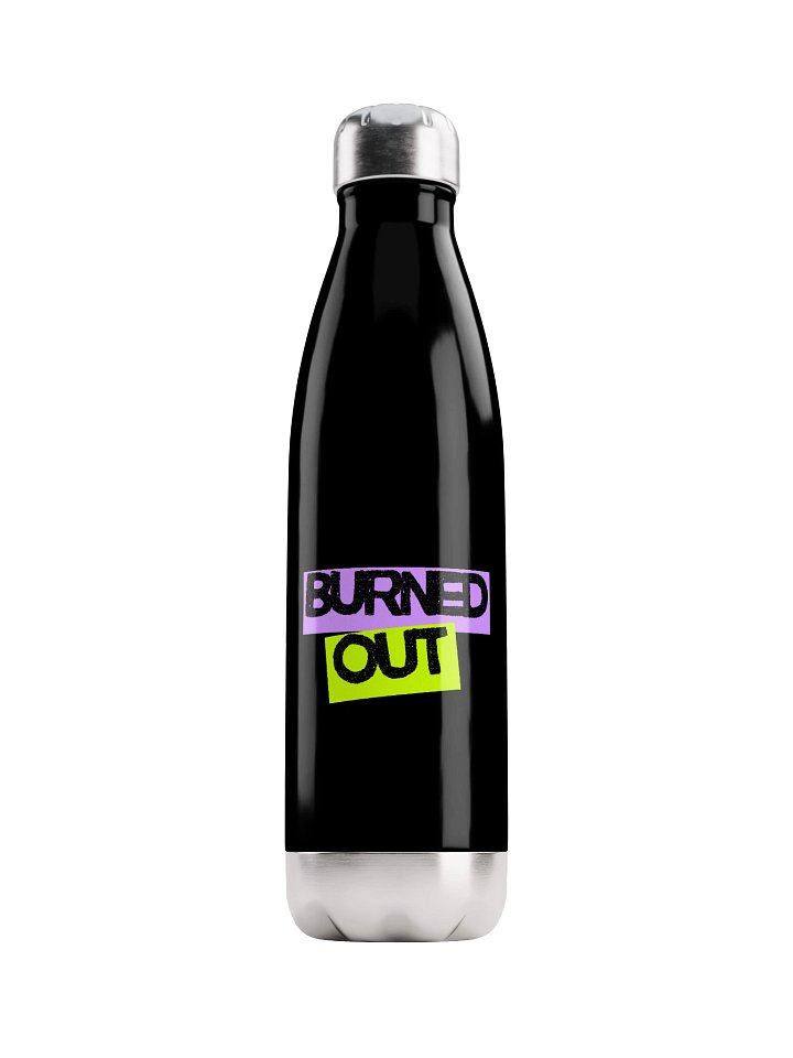 Burned Out Water Bottle product image (1)
