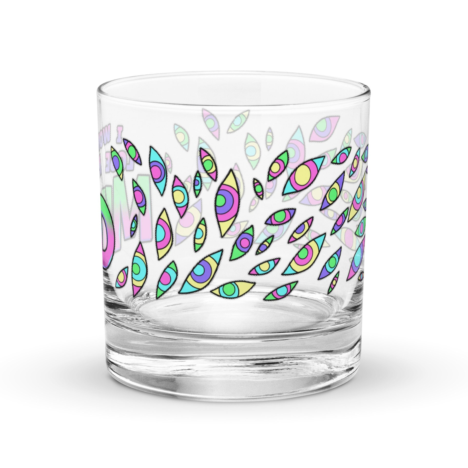 "I Won't Lose My Mind" Rocks Glass product image (2)